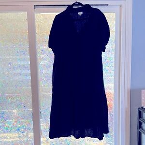 Crown & Ivy Dark Blue Midi Dress